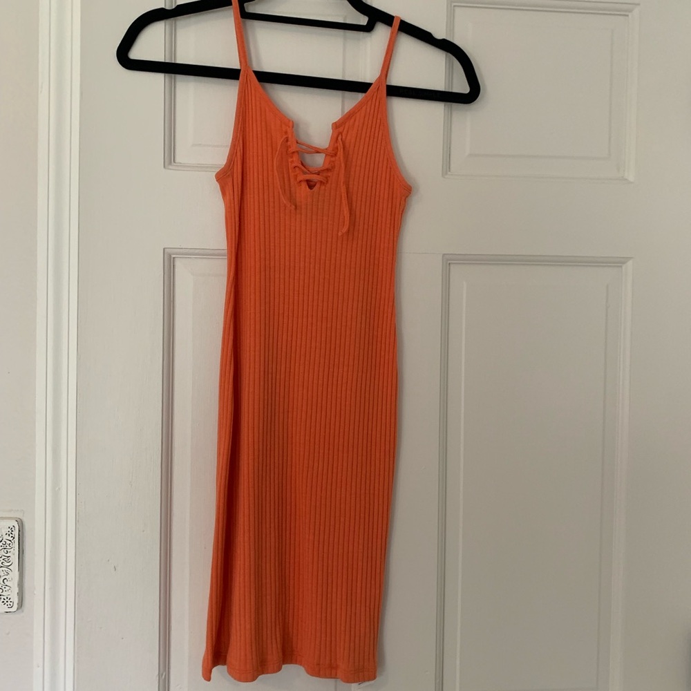 Top shop ribbed bodycon mini dress